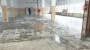 Обеспыливание 700 м² бетонного основания.